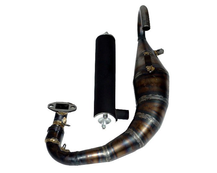 MUFFLER F1 WITH MANIFOLD AND SILENCER